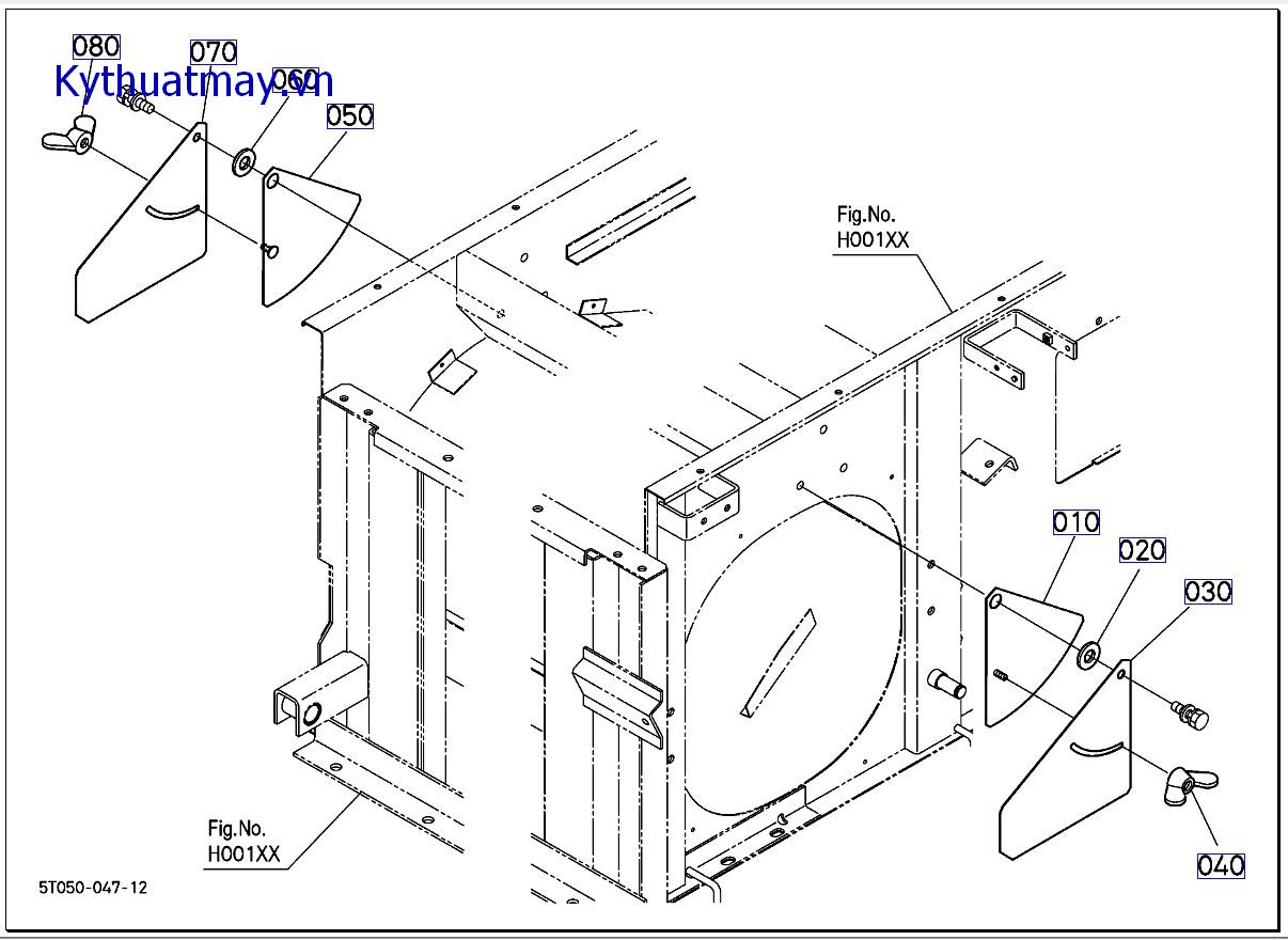 Đĩa máy quạt thóc nhỏ hơn 500689